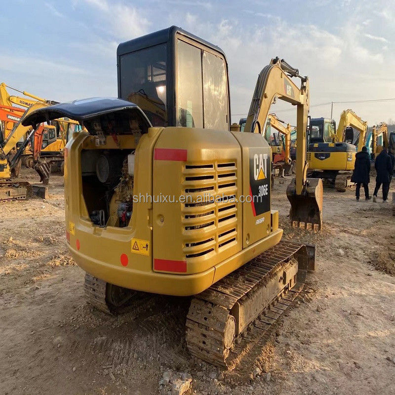 Máquina de Construção Usada Excavadora Crawler Cat306e Boa Qualidade Preço Barato/Mini de Segunda Mão Cat306e Marca Japonesa