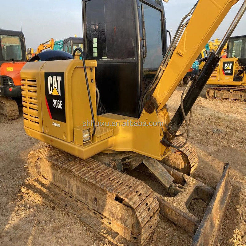 Máquina de Construção Usada Excavadora Crawler Cat306e Boa Qualidade Preço Barato/Mini de Segunda Mão Cat306e Marca Japonesa