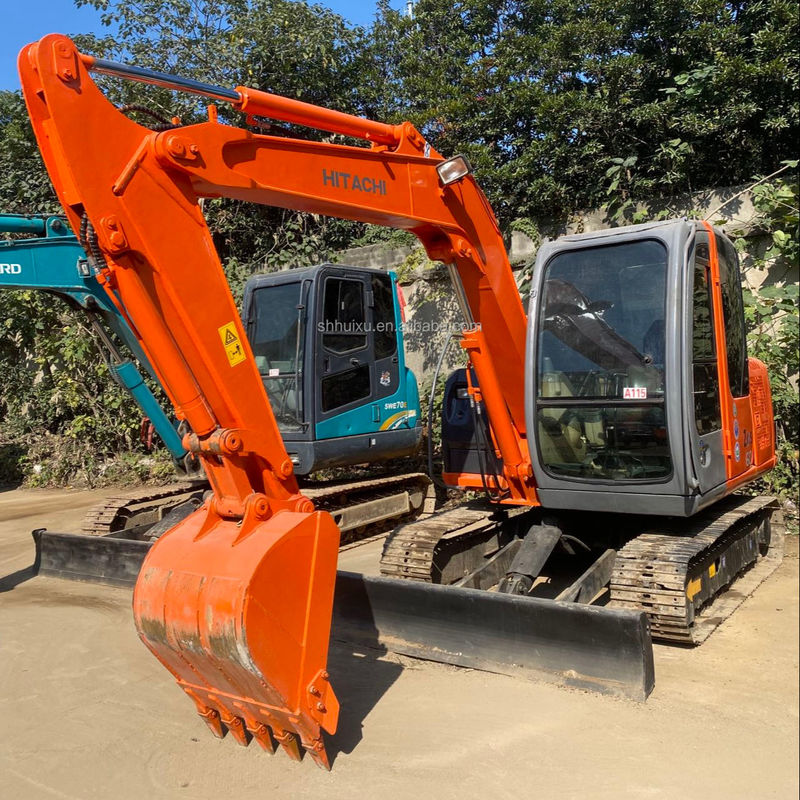 Hitachi em estoque usado Hitachi mini escavadeira zx60 Japão/ ZX 60 mini escavadeira para venda de segunda mão Hitachi mini escavadora ZX60