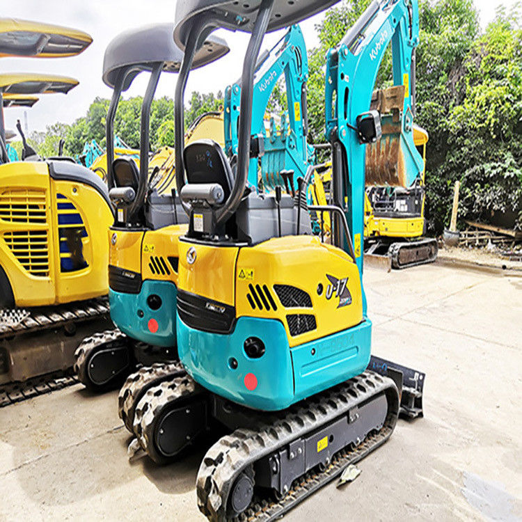 Usado Kubota U-17 U-20 U-25 0.04m3 escavadeira de raspador de preço satisfatório e desempenho maravilhoso