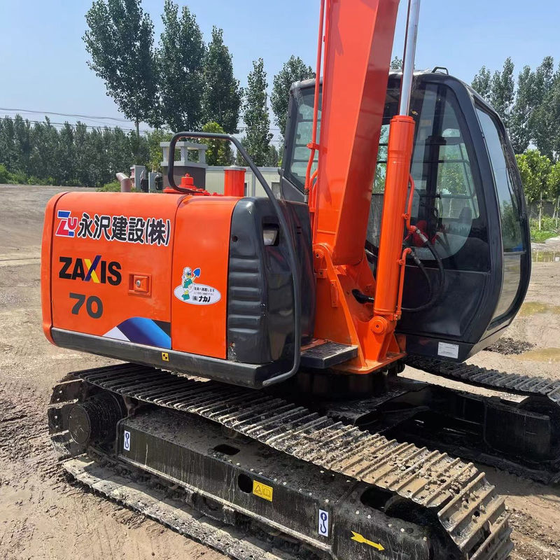 Preço mais baixo escavadeira usada 90% nova feita no Japão HITACHI ZX70 escavadeira Hitachi70 escavadeira usada