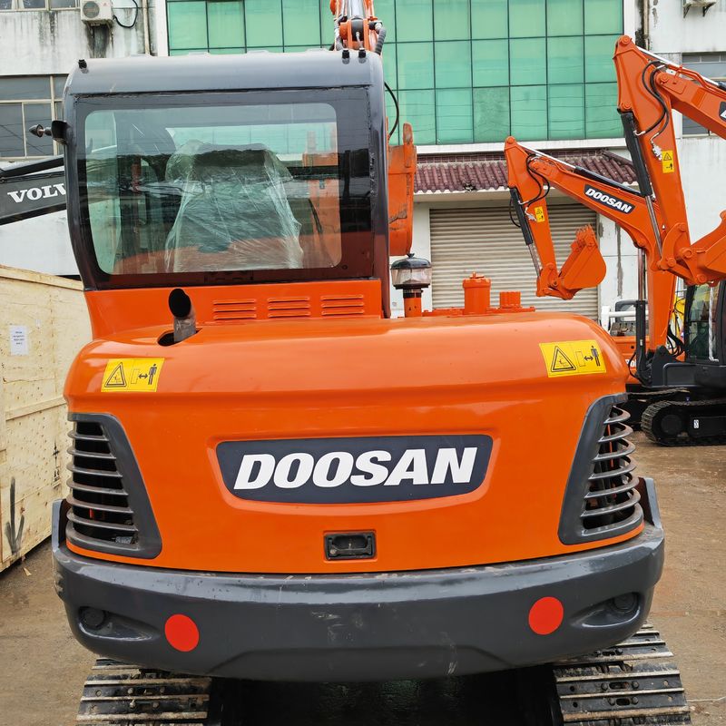 Excavadora mini Doosan Dx55 Mini Digger Usada Cor Original