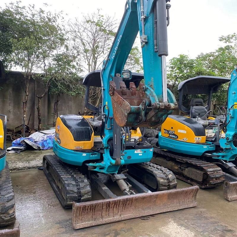 Excavadora de rastreamento KUBOTA U-30/ motor japonês KUBOTA U-30 usado