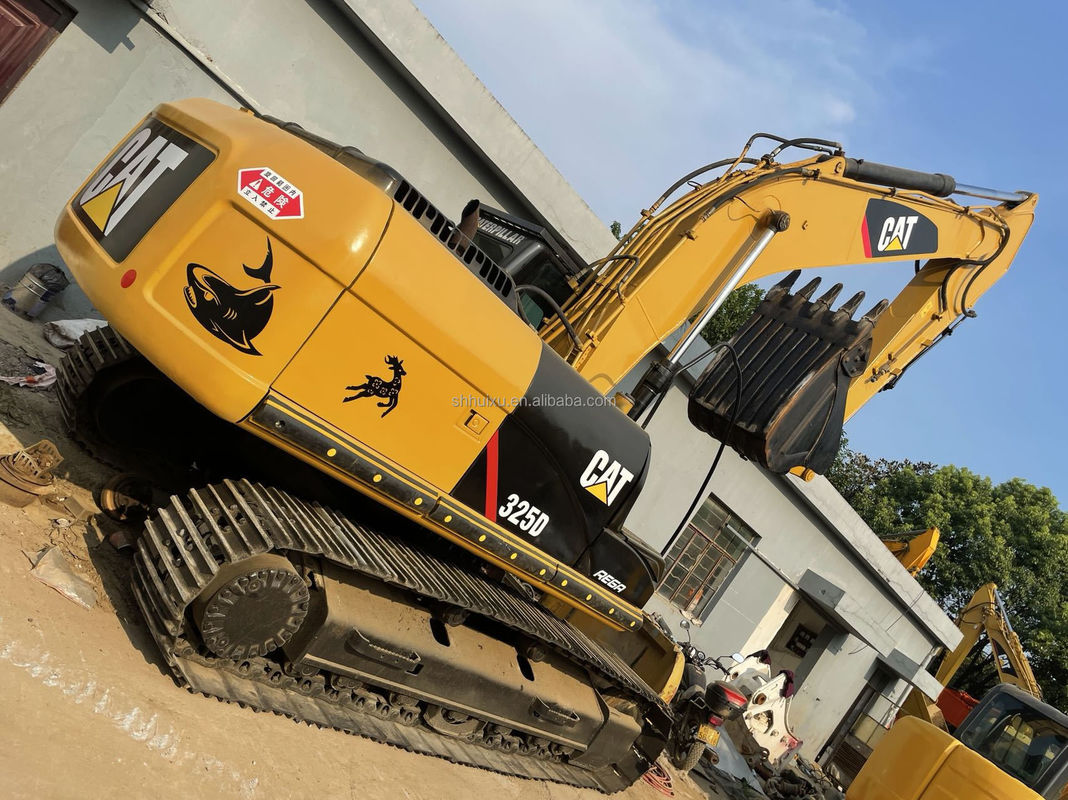 Máquina de escavação de segunda mão CAT325D para venda Caterpillar em stock