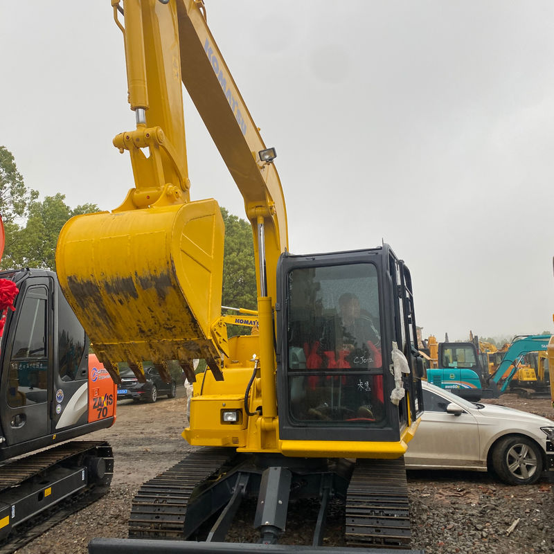 Mini escavadoras usadas Komatsu PC40 pequenas máquinas usadas escavadora de terra manual mini escavadora de trincheiras