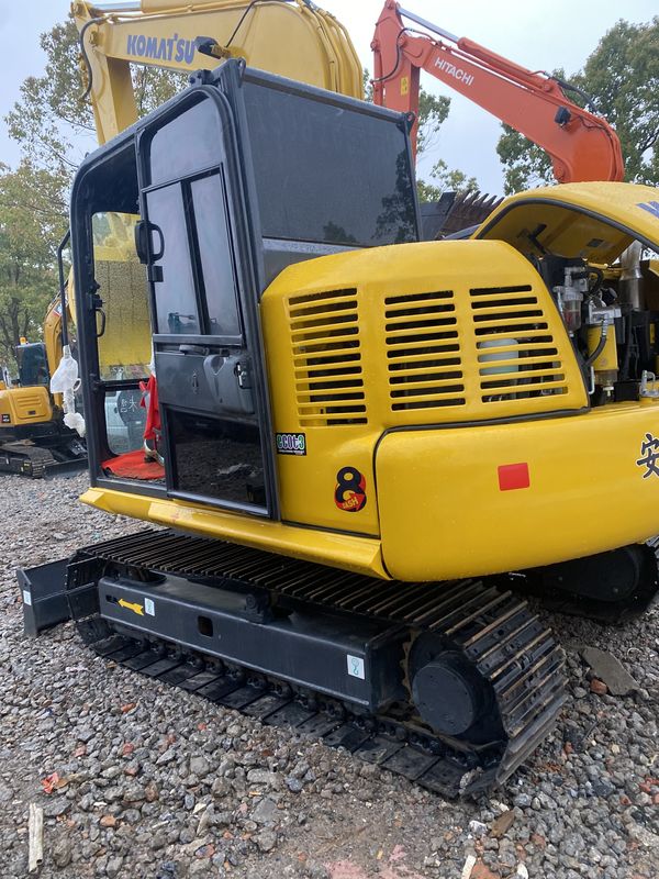 Mini escavadoras usadas Komatsu PC40 pequenas máquinas usadas escavadora de terra manual mini escavadora de trincheiras