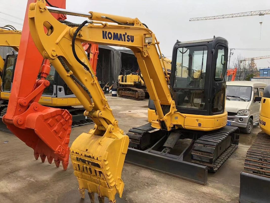 Mini escavadoras usadas Komatsu PC40 pequenas máquinas usadas escavadora de terra manual mini escavadora de trincheiras