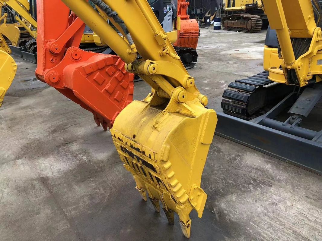 Mini escavadoras usadas Komatsu PC40 pequenas máquinas usadas escavadora de terra manual mini escavadora de trincheiras