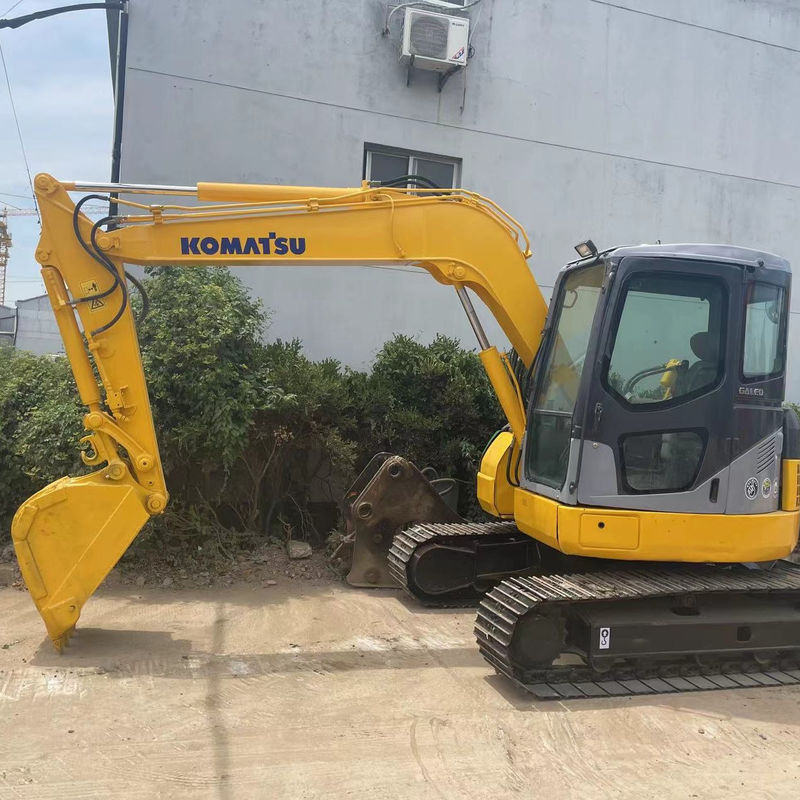 Vendas de mini escavadoras Komatsu PC70-8 máquinas usadas escavadora de terra manual China mini escavadora