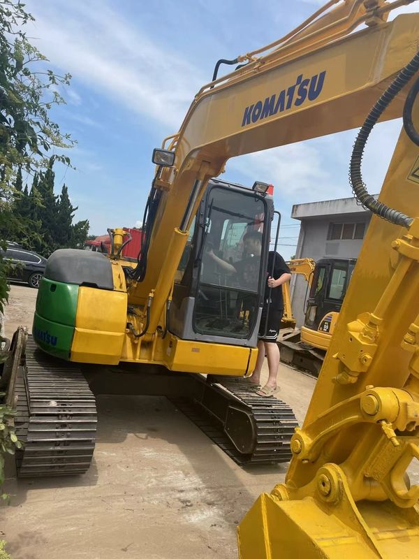 Vendas de mini escavadoras Komatsu PC70-8 máquinas usadas escavadora de terra manual China mini escavadora