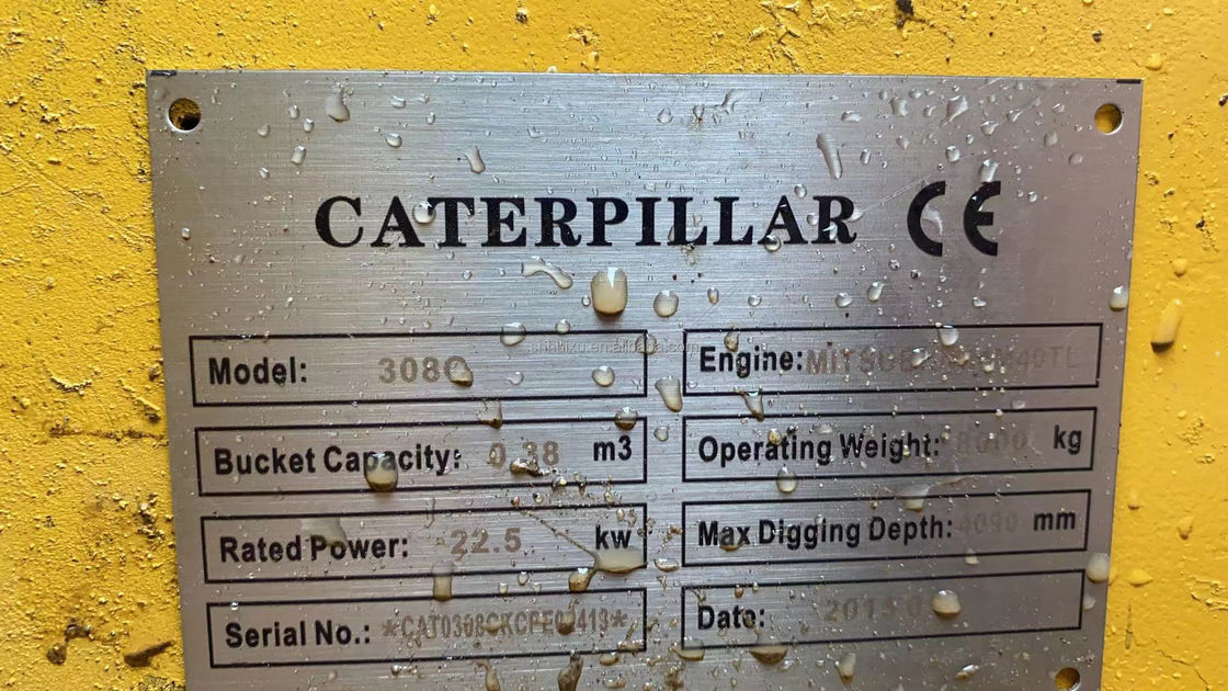 Excavadoras usadas cat308. CAT 308c Construção de máquinas pesadas CAT 303 cat 306