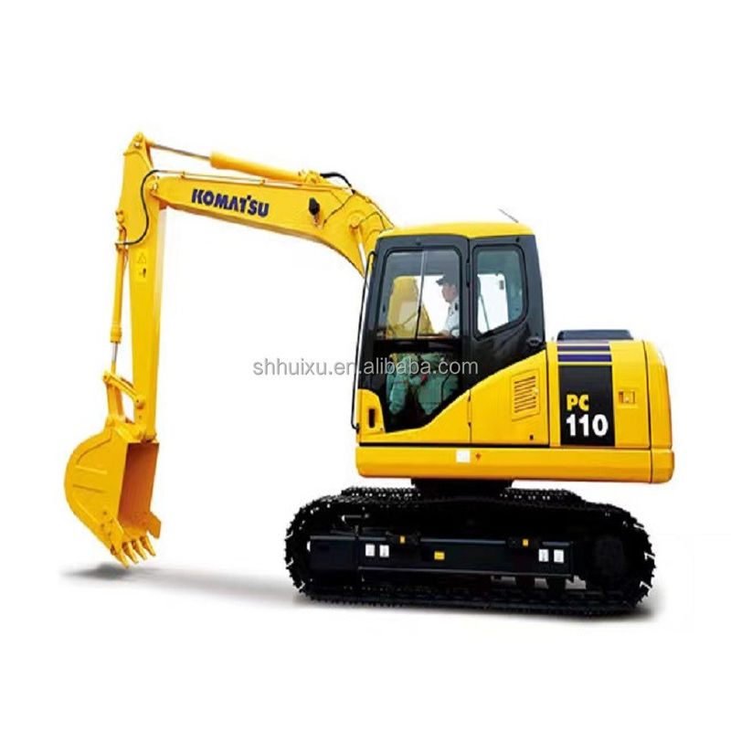 Excavadora de terra usada à mão Komatsu PC110 máquinas usadas escavadoras de poços usadas a mão escavadoras de segunda mão para venda