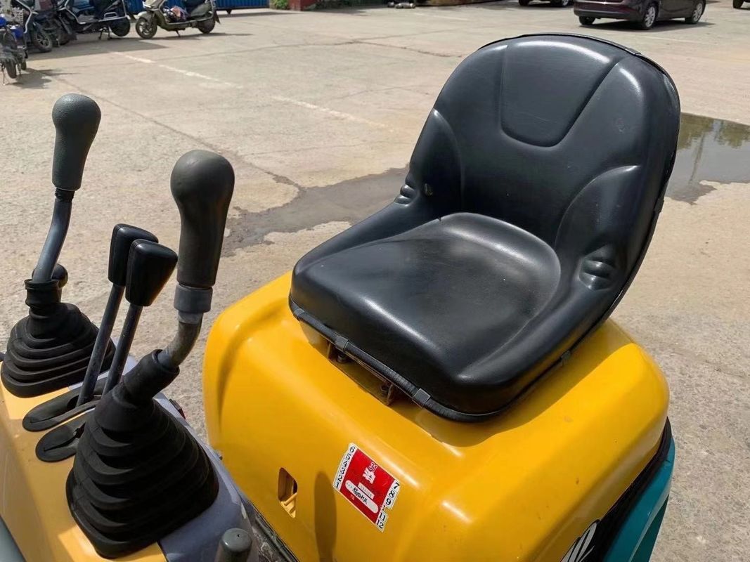 Mini escavadeira usada com horas de trabalho longas e preços baixos para venda a quente 1ton KUBOTA U10 Excavadora Crawler
