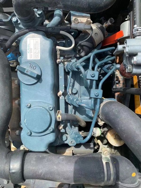 Mini escavadeira usada com horas de trabalho longas e preços baixos para venda a quente 1ton KUBOTA U10 Excavadora Crawler