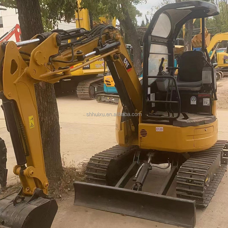 Mini Excavatores usados Caterpillar Cat 302.5 Excavatores de 2 toneladas Máquinas micro multifuncionais em venda a quente CAT 303 Caterpillar em estoque cat 306 Excavatores
