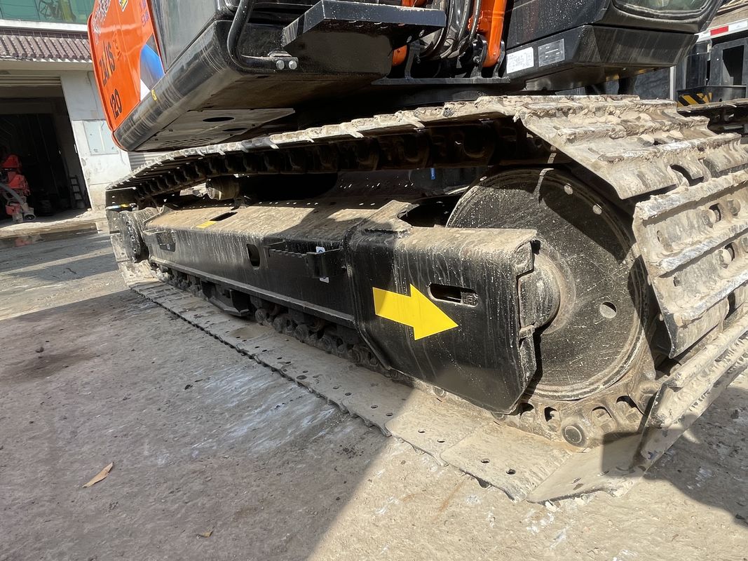 Excavadoras usadas Hitachi ZX120 máquinas de escavação de 12 toneladas escavadoras usadas edifícios Hitachi ZX120 máquinas de construção