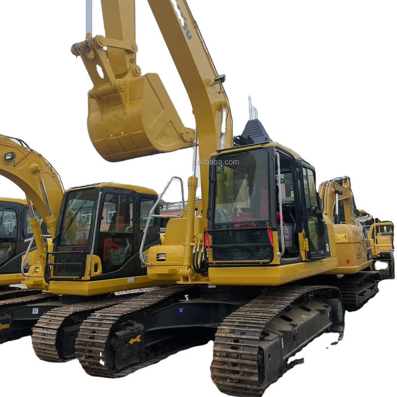 Excavadora de terra usada à mão Komatsu PC160 máquinas usadas de 16 toneladas escavadoras de poços usadas à mão escavadoras de segunda mão para venda