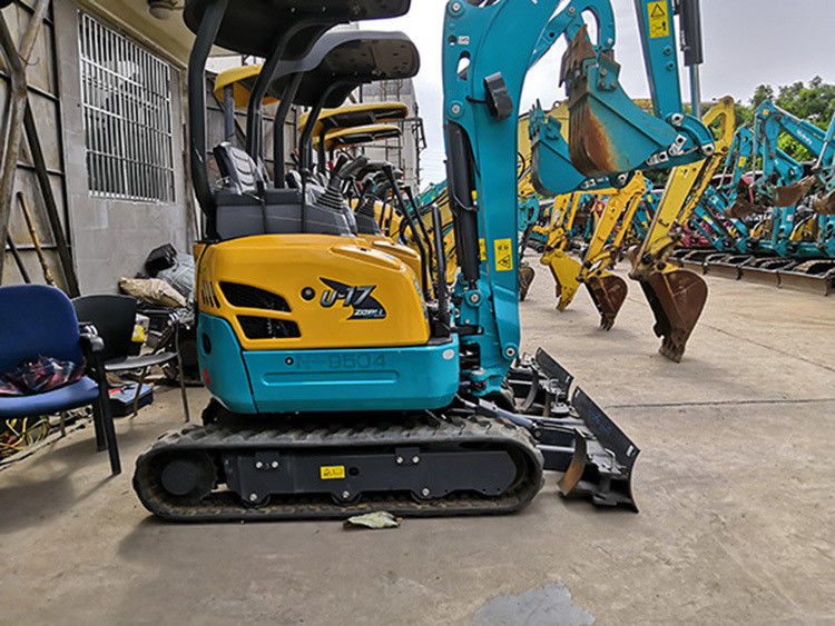 Usado 2T Kubota U17 escavadeira hidráulica têm alta qualidade com um preço de desconto na construção