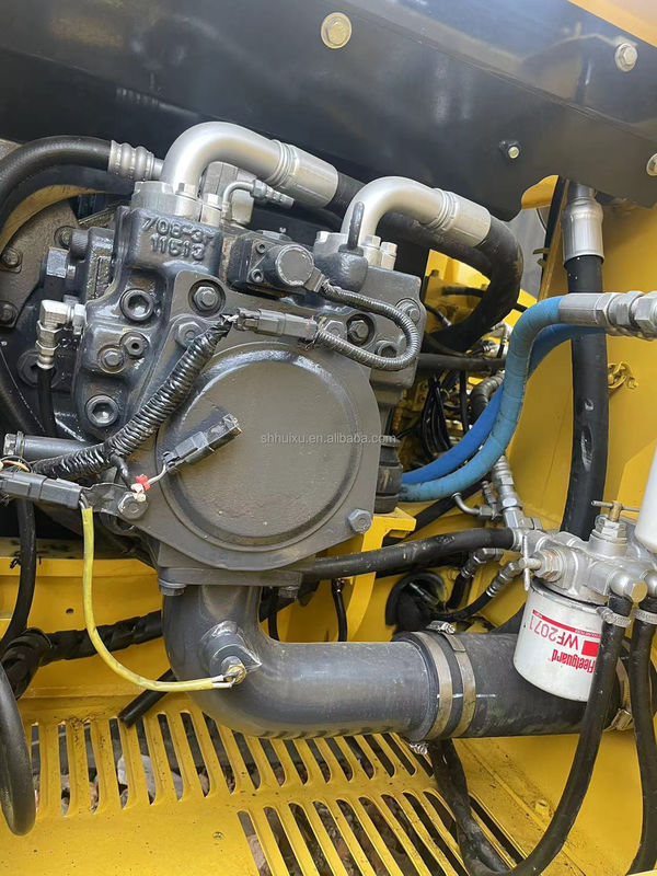 Excavadora de terra usada à mão Komatsu PC160 máquinas usadas de 16 toneladas escavadoras de poços usadas à mão escavadoras de segunda mão para venda