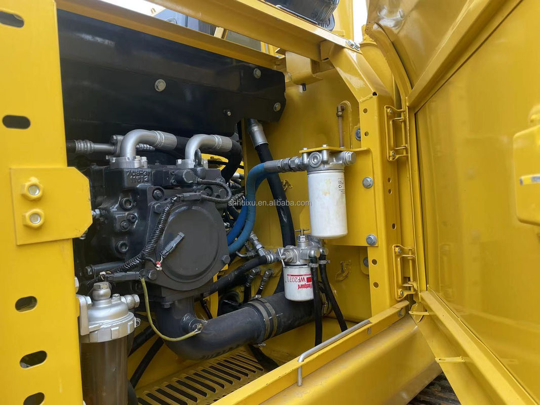 Excavadora de terra usada à mão Komatsu PC160 máquinas usadas de 16 toneladas escavadoras de poços usadas à mão escavadoras de segunda mão para venda