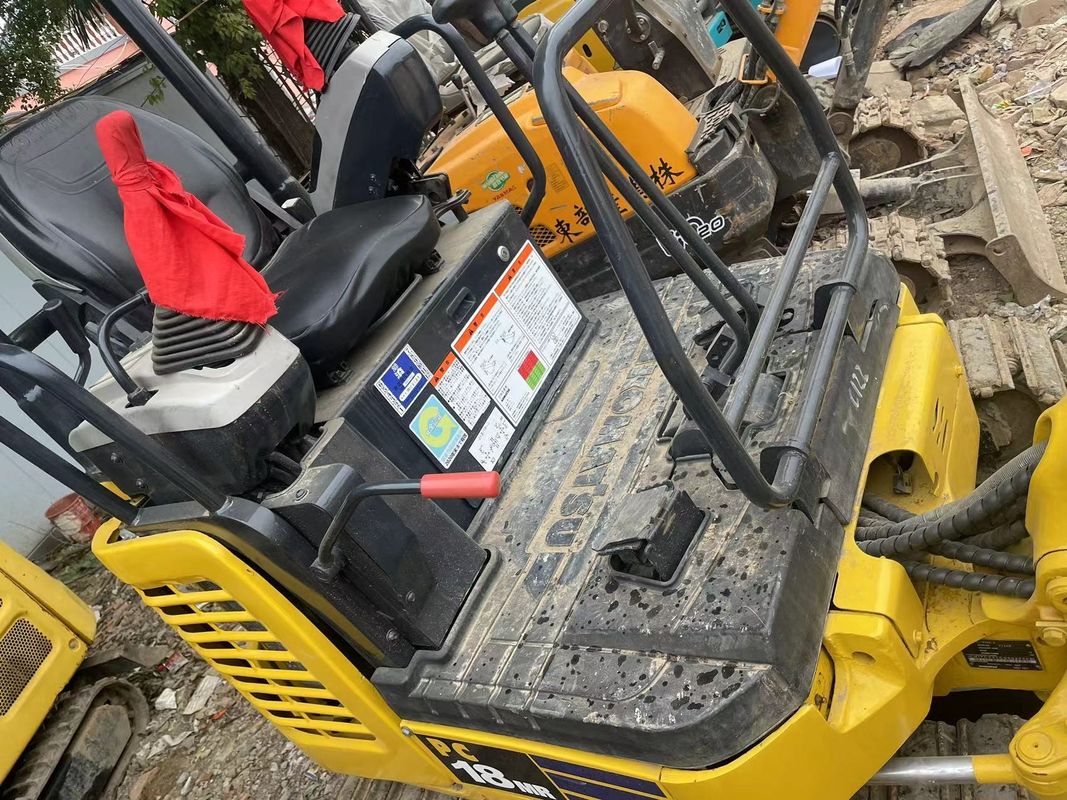 Mini escavadeira usada Komatsu PC18 mini escavadeira usada máquinas mini escavadeira usada escavadeira de segunda mão para venda
