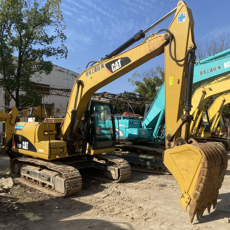 Grande qualidade 12t usado CAT 312d escavadeira de raspador bom preço para venda CAT 303 cat 306 escavadeira