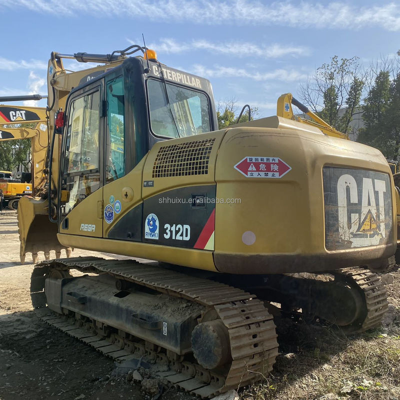 Grande qualidade 12t usado CAT 312d escavadeira de raspador bom preço para venda CAT 303 cat 306 escavadeira