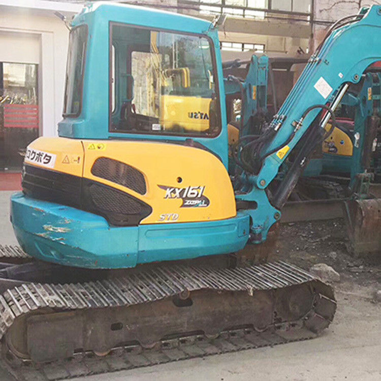 Excavadora mini Kubota usada original de segunda mão Pequena excavadora Kubota 161 estão à venda