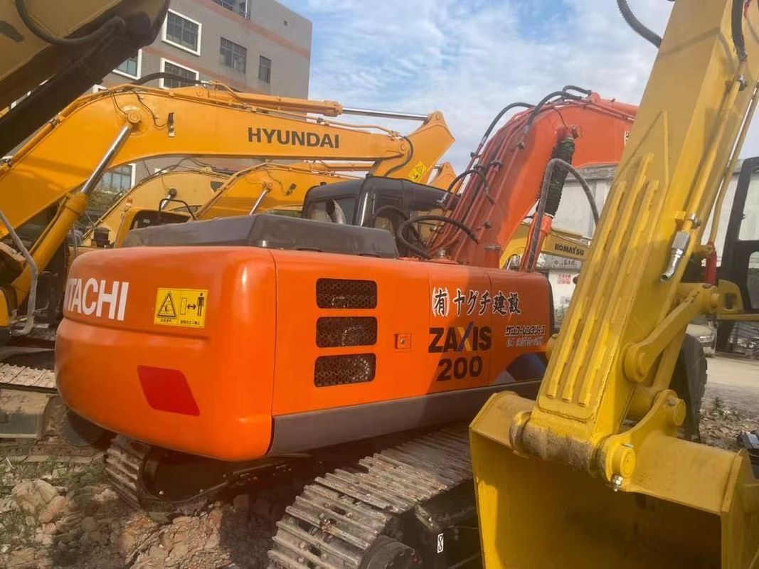 Excavadora usada Hitachi 200 excavadora usada máquinas 20 toneladas usado excavadora segunda mão Hitachi excav