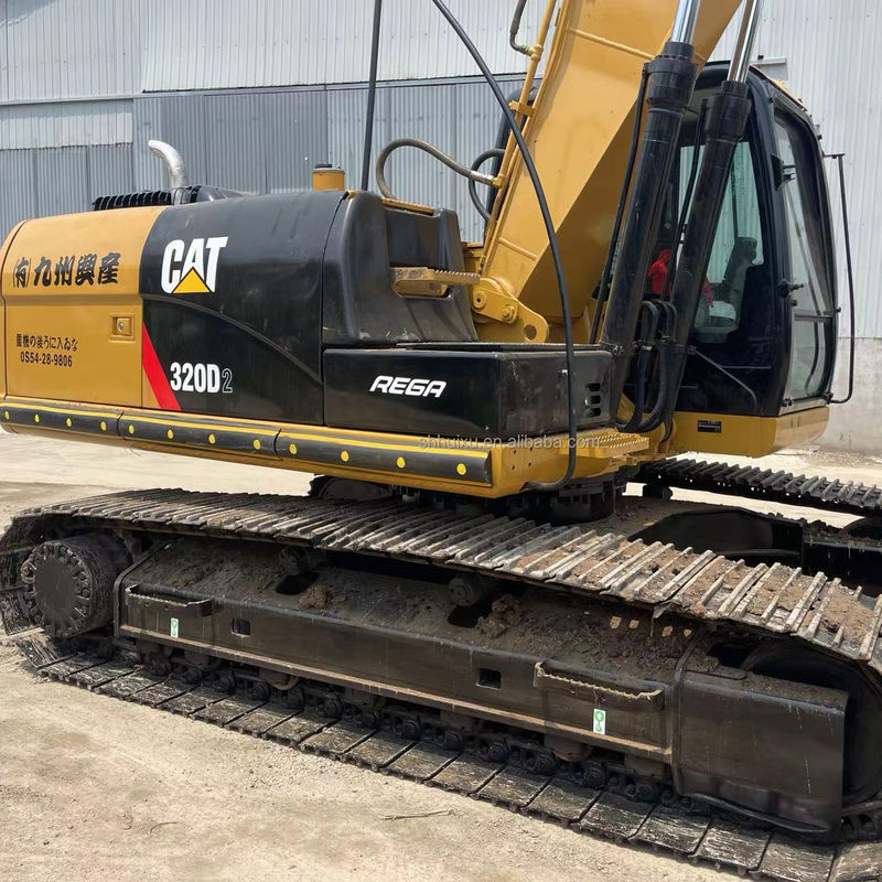 Venda quente usado marca Caterpillar 20 toneladas 320 excavador gato CAT320D CAT320D2 Japão feito máquina de excavatora de segunda mão