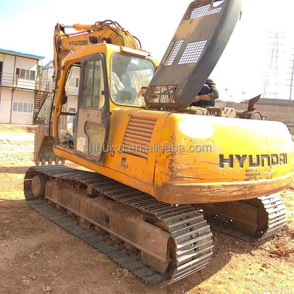 Venda Hyundai130 original em segunda mão para venda pequena escavadeira em bom estado boa qualidade