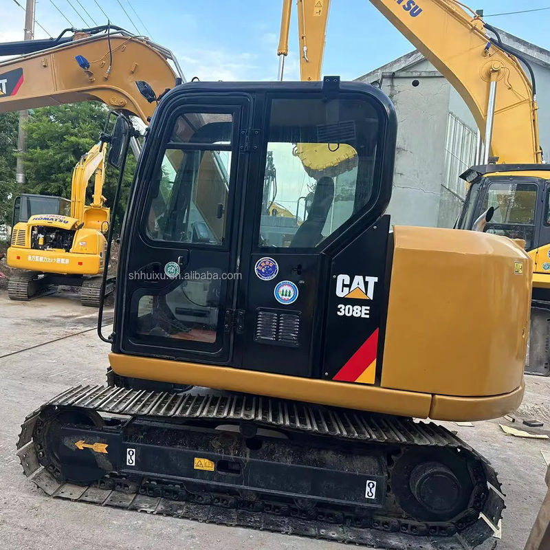 Construção usada Caterpillar CAT 308E Crawler máquina de escavadeira japonesa máquina de escavadeira usada para venda