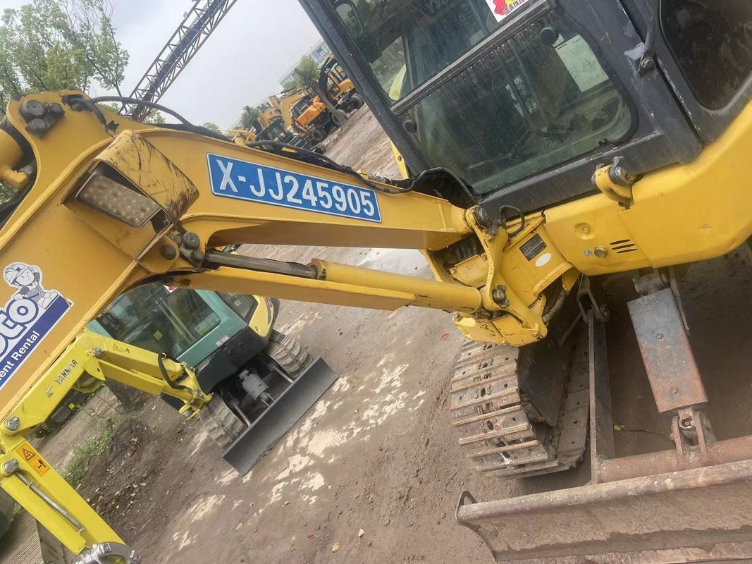 preço baixo em estoque escavadeira Komatsu PC20 com cabine escavadeira segunda mãoJapão Usado Komatsu escavadeira hidráulica de rastreamento usado