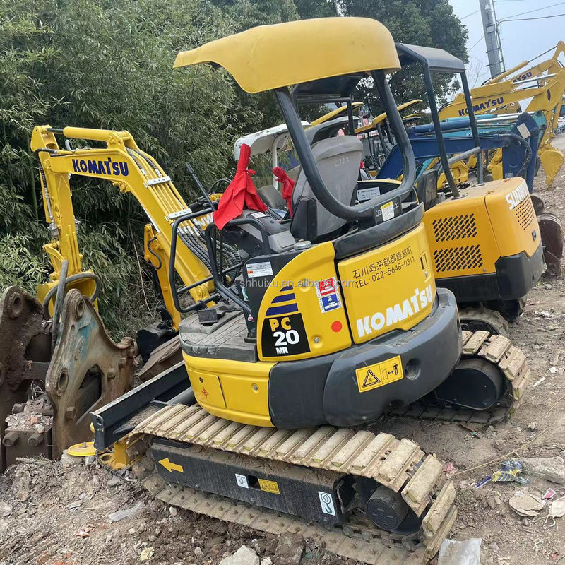 preço baixo em estoque mini escavadora Komatsu PC20 sem cabine escavadora Japão Usado Komatsu hidráulico mini escavadora rastejador