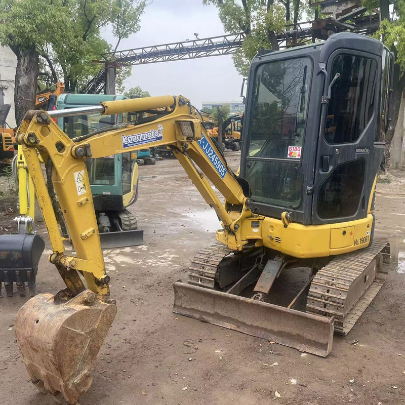 preço baixo escavadeira usada Komatsu PC20 com cabine importar escavadeira Japão Komatsu hidráulico rastejador escavadeira de segunda mão