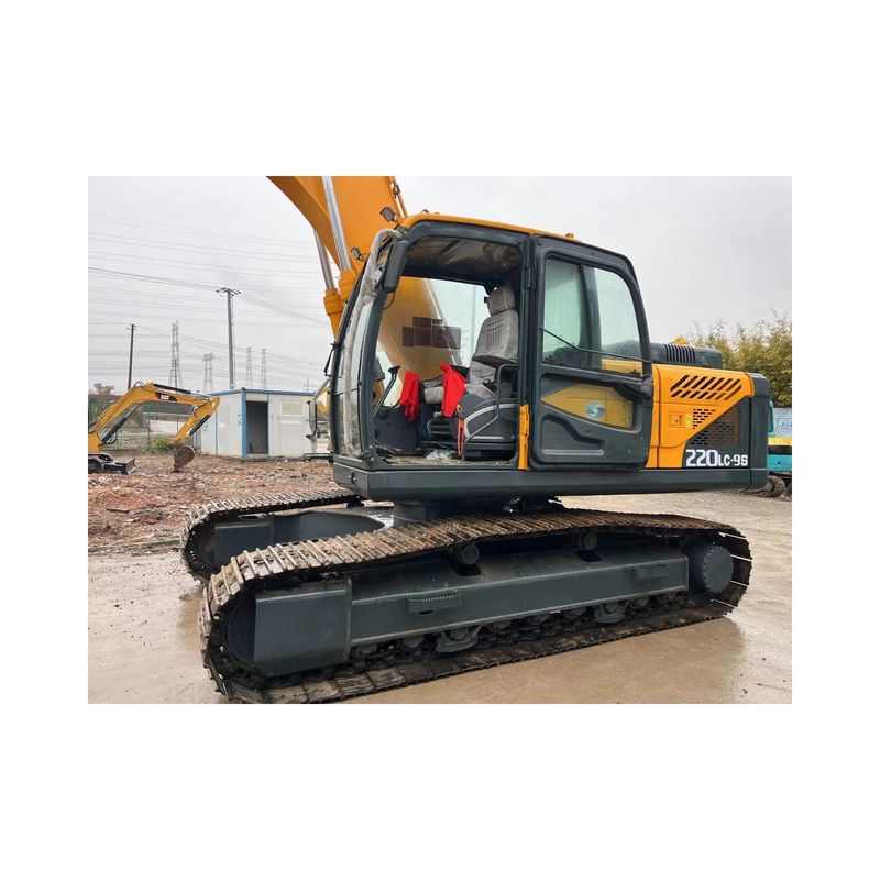 Máquina de Construção Usada Excavadora Hidráulica Hyundai 225-9 Marca Coreia