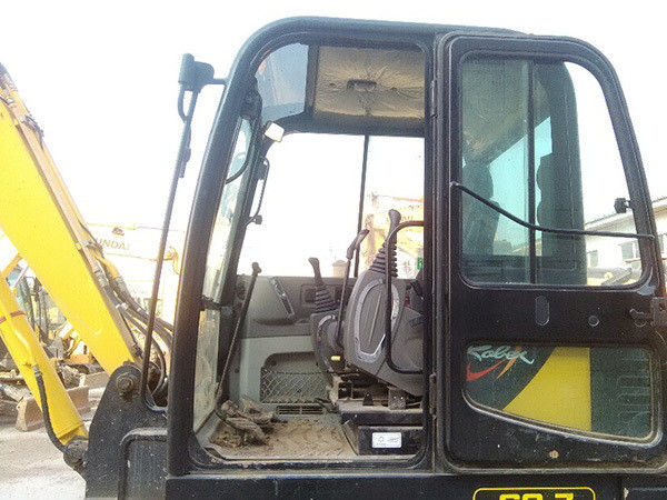 6 toneladas Hyundai Used Excavators Wheel R60-7 Hyundai Used Excavator Crawler 60