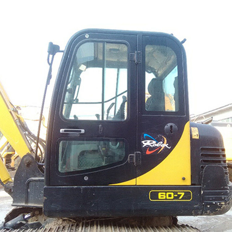 6 toneladas Hyundai Used Excavators Wheel R60-7 Hyundai Used Excavator Crawler 60
