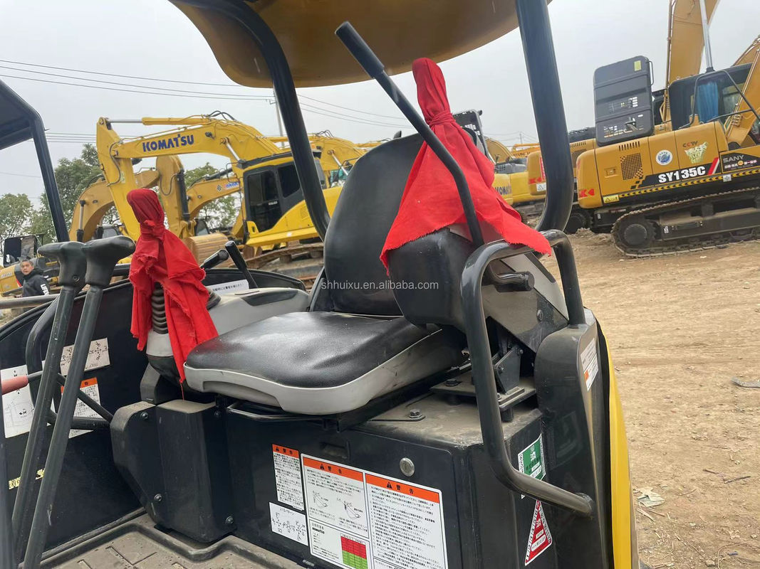Pequena mini escavadeira Komatsu PC20 sem cabine Pequena escavadeira máquinas usadas mini o escavadeiro melhor escavadeiro rastejador