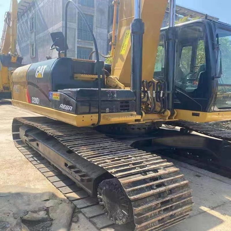 Máquina de escavação de segunda mão de boa qualidade Cat320D origem japonesa escavadeira de lagarta usada com EPA Caterpillar em estoque