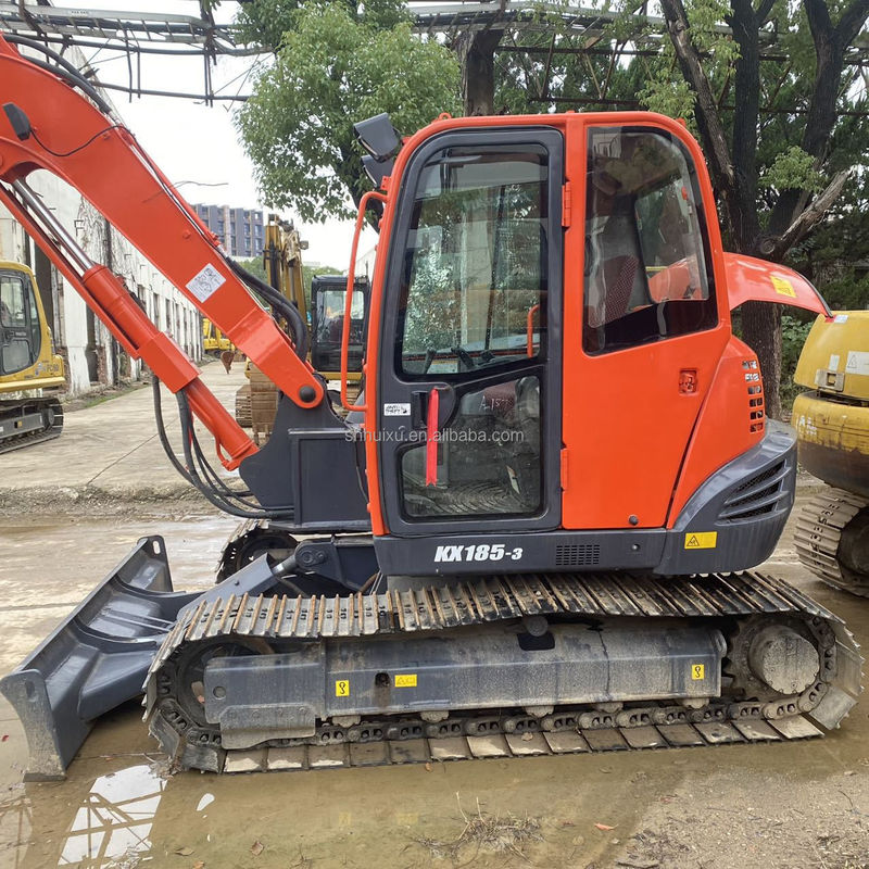 Excavadora mini usada de 8 toneladas Kubota kx165 kx185-3 para venda kubota U35 KUBOTA Excavadora
