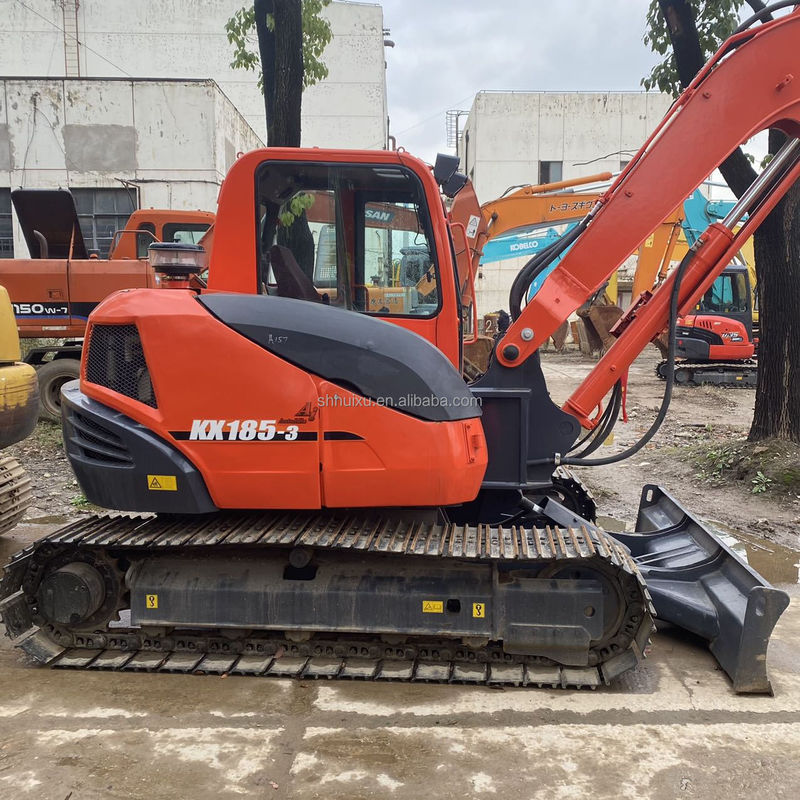 Excavadora mini usada de 8 toneladas Kubota kx165 kx185-3 para venda kubota U35 KUBOTA Excavadora
