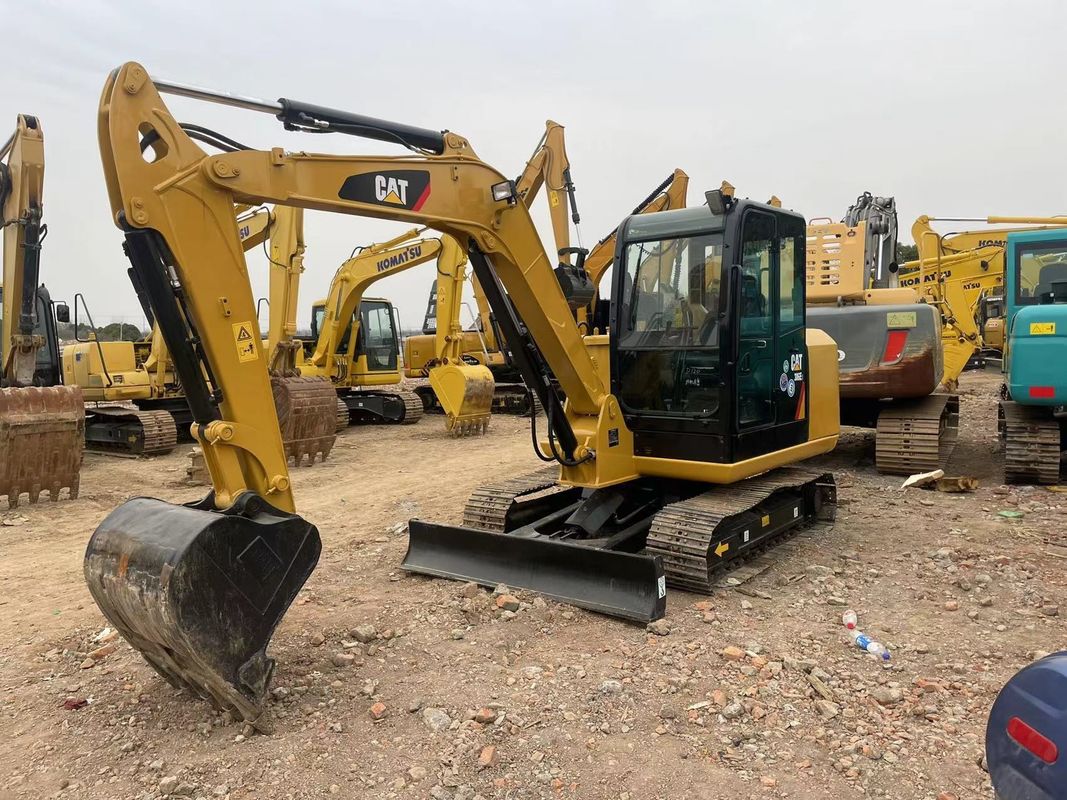 Boa qualidade 5.5 toneladas usadas CAT 305.5 escavadeira de raspador mini lagarta para venda CAT 303 Lagarta em estoque CAT 306 escavadeira