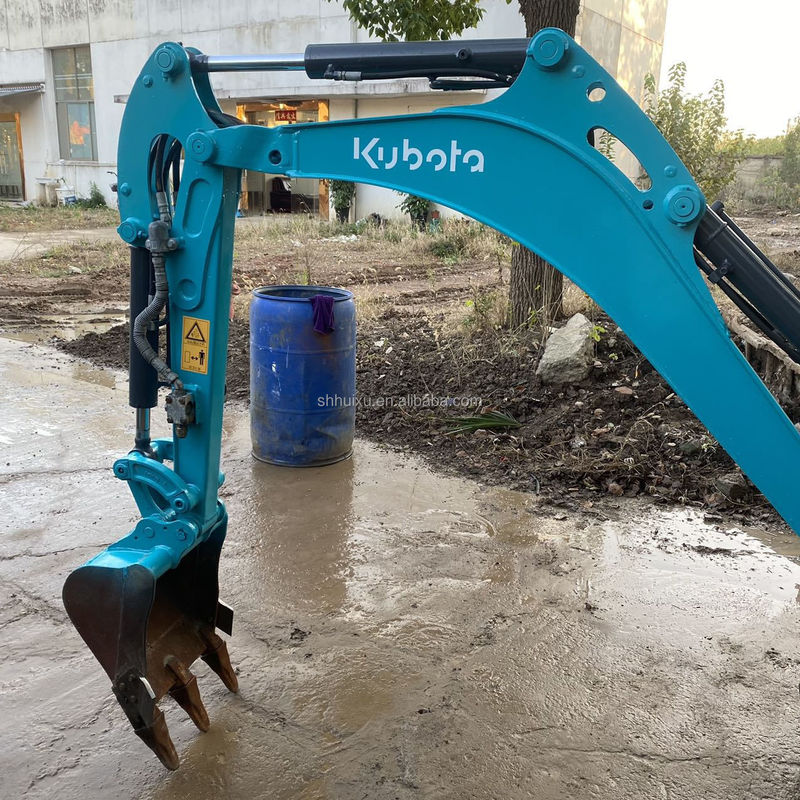 Usado 2T Kubota U17 carregado diesel escavadeira hidráulica crawler têm alta qualidade com um preço de desconto na construção Kubota U35