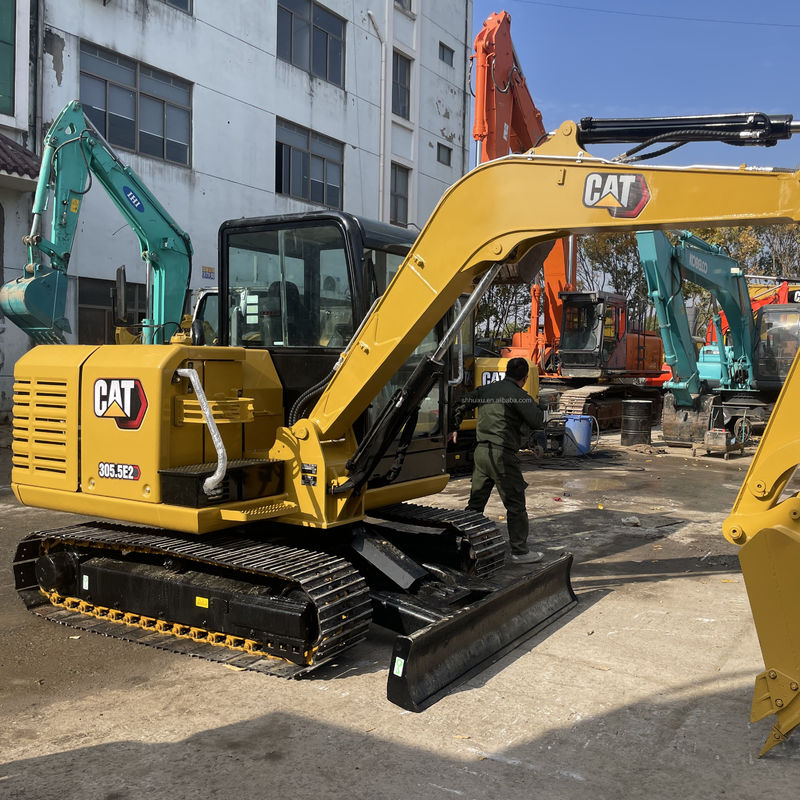Excavadora usada CAT 305.5 CAT 305.5E2 307d 306 308c mini-excavadora à venda a quente