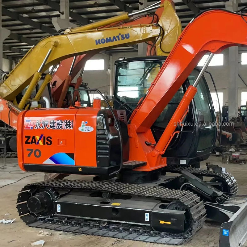 Excavadoras usadas HITACHI ZX60 ZX70 Máquinas de construção excelente desempenho preço baixo