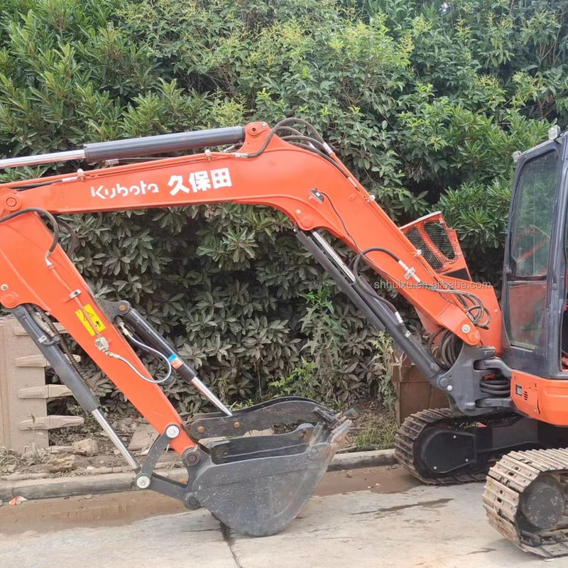Mini escavadeira usada Kubota Kx135-5 escavadeira usada pequena máquina escavadeira usada escavadeira de segunda mão para venda