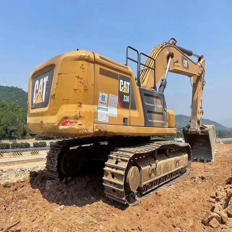 Excavadora usada de alta qualidade de 36 toneladas Caterpillar CAT336DL Excavadora usada de rastreador CAT336 em Xangai