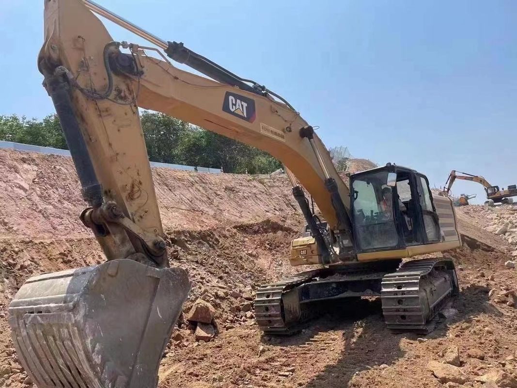 Excavadora usada de alta qualidade de 36 toneladas Caterpillar CAT336DL Excavadora usada de rastreador CAT336 em Xangai