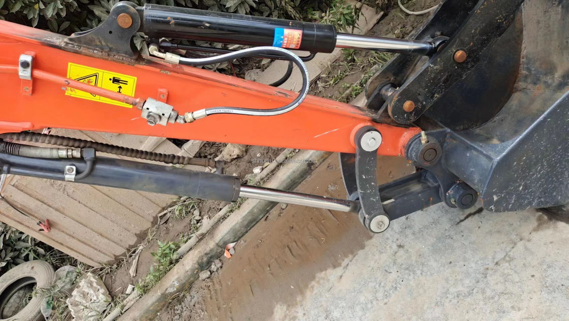 Mini escavadeira usada Kubota Kx135-5 escavadeira usada pequena máquina escavadeira usada escavadeira de segunda mão para venda